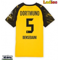 Borussia Dortmund Ramy Bensebaini #5 Replica Home Shirt Ladies 2025-26 Short Sleeve